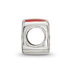 Sterling Silver Reflections Enamel London Double Decker Bus Bead