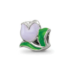 Sterling Silver Reflections Kids Enameled Tulip Bead