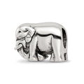 Sterling Silver Reflections Elephant Bead