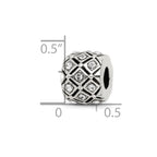 Sterling Silver Reflections April Preciosa Crystal Bead