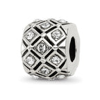Sterling Silver Reflections April Preciosa Crystal Bead