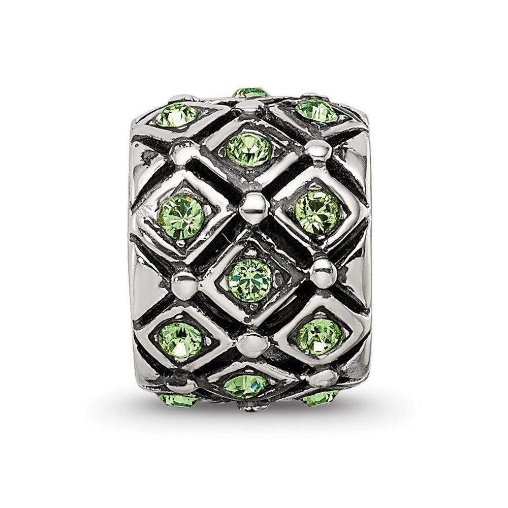 Sterling Silver Reflections August Preciosa Crystal Bead