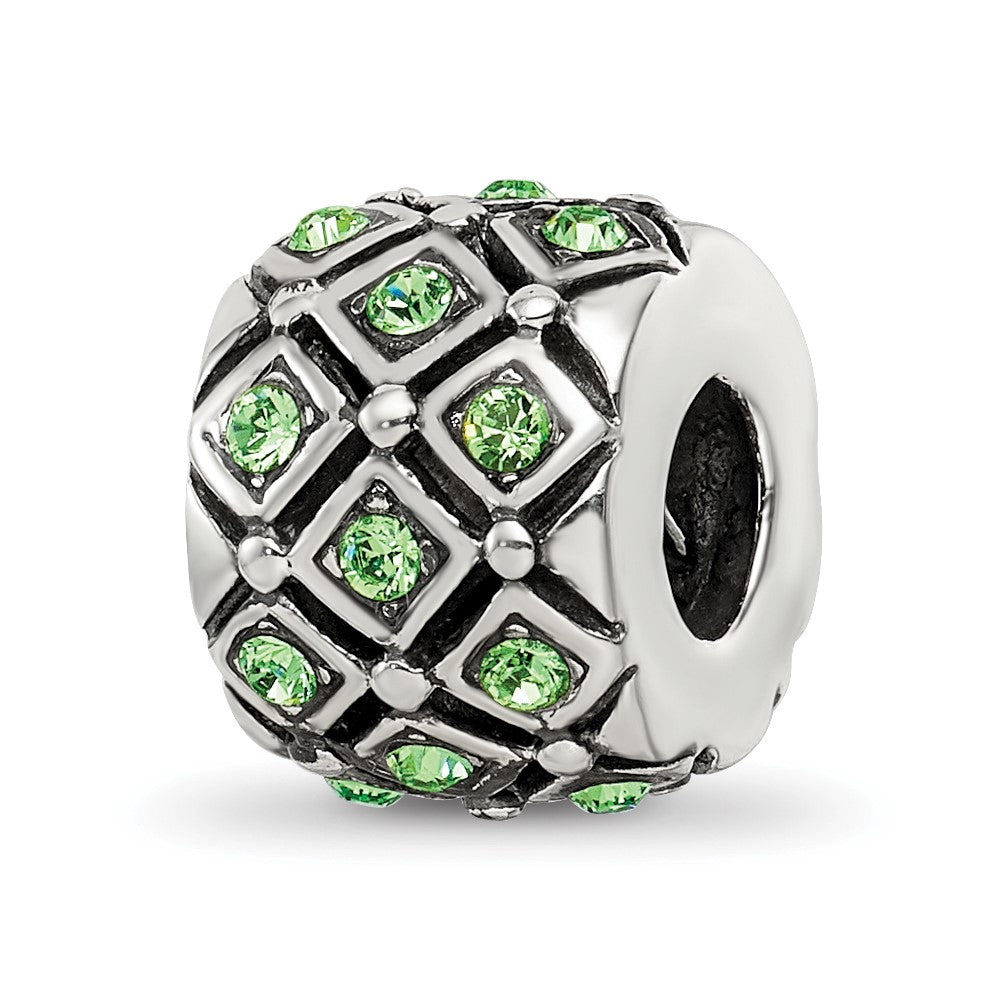 Sterling Silver Reflections August Preciosa Crystal Bead