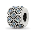 Sterling Silver Reflections December Preciosa Crystal Bead