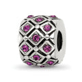 Sterling Silver Reflections February Preciosa Crystal Bead