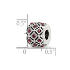 Sterling Silver Reflections January Preciosa Crystal Bead