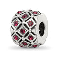 Sterling Silver Reflections January Preciosa Crystal Bead