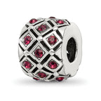 Sterling Silver Reflections January Preciosa Crystal Bead