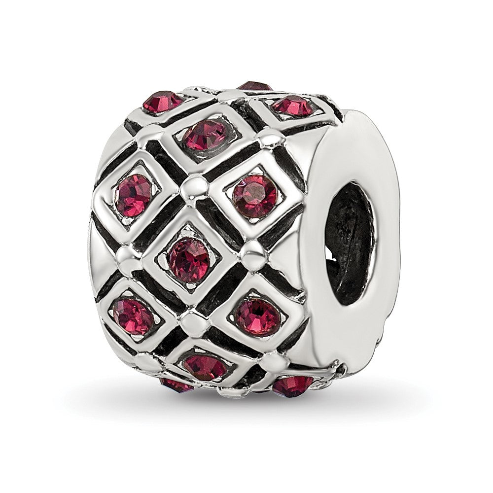 Sterling Silver Reflections January Preciosa Crystal Bead