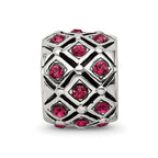 Sterling Silver Reflections July Preciosa Crystal Bead