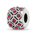 Sterling Silver Reflections July Preciosa Crystal Bead