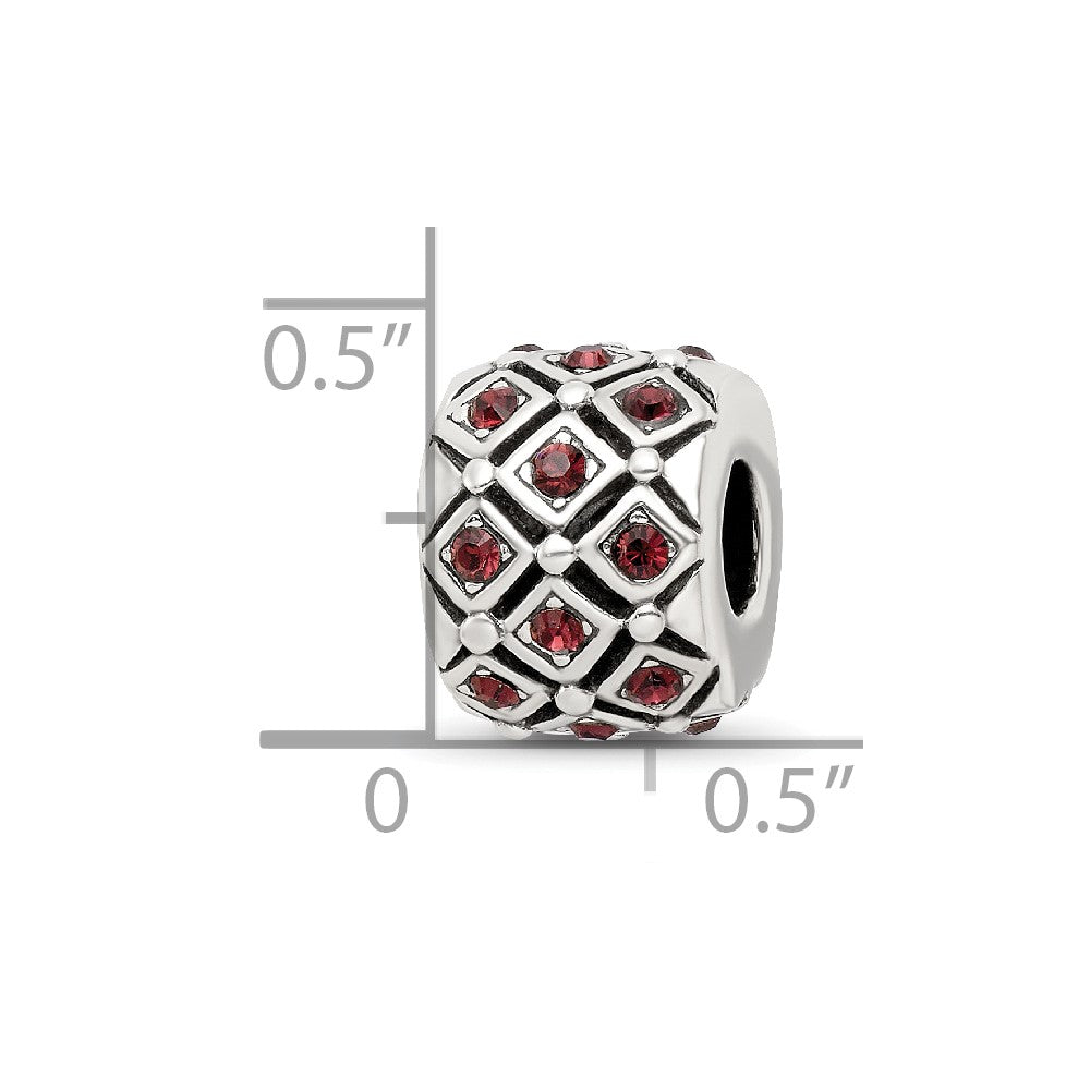 Sterling Silver Reflections June Preciosa Crystal Bead