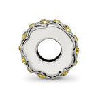 Sterling Silver Reflections November Preciosa Crystal Bead
