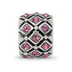 Sterling Silver Reflections October Preciosa Crystal Bead
