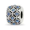 Sterling Silver Reflections September Preciosa Crystal Bead