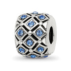 Sterling Silver Reflections September Preciosa Crystal Bead