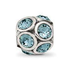 Sterling Silver Reflections December Preciosa Crystal Bead