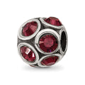 Sterling Silver Reflections January Preciosa Crystal Bead