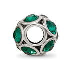 Sterling Silver Reflections May Preciosa Crystal Bead