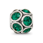 Sterling Silver Reflections May Preciosa Crystal Bead