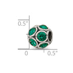 Sterling Silver Reflections May Preciosa Crystal Bead