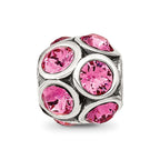 Sterling Silver Reflections October Preciosa Crystal Bead