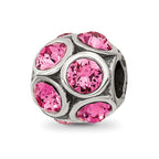 Sterling Silver Reflections October Preciosa Crystal Bead