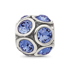 Sterling Silver Reflections September Preciosa Crystal Bead
