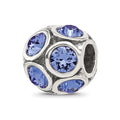 Sterling Silver Reflections September Preciosa Crystal Bead