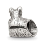 Sterling Silver Reflections Cat Bead