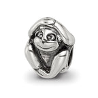 Sterling Silver Reflections Monkey Bead