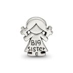 Sterling Silver Reflections Kids Big Sister Bead