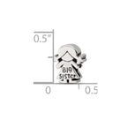 Sterling Silver Reflections Kids Big Sister Bead