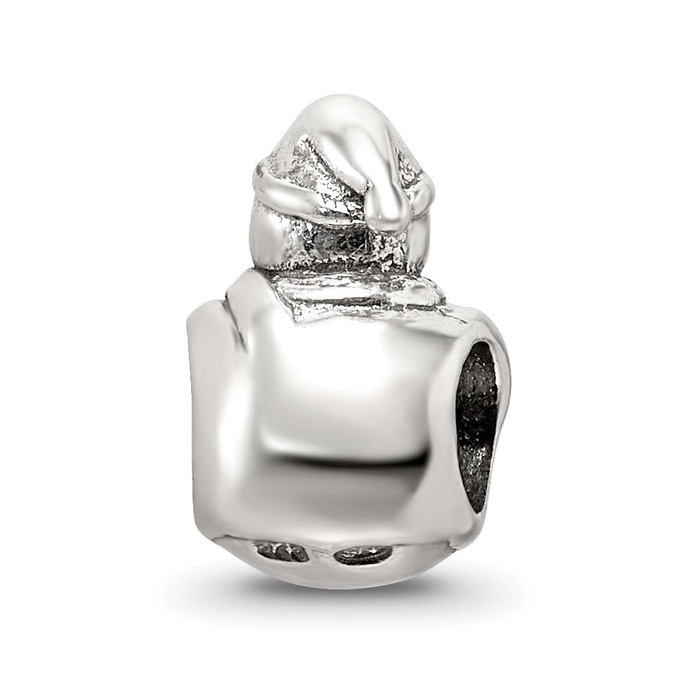 Sterling Silver Reflections Snowman Bead