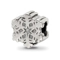 Sterling Silver Reflections Snowflake Bead