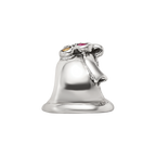Sterling Silver Reflections CZ Bell Bead