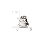 Sterling Silver Reflections CZ Bell Bead