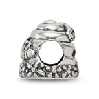 Sterling Silver Reflections Beehive Bead