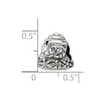 Sterling Silver Reflections Beehive Bead