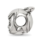 Sterling Silver Reflections Little Girl's Head Bead