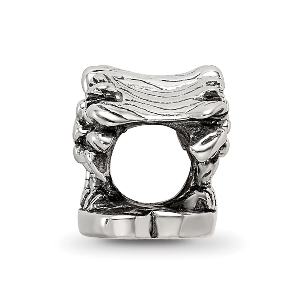 Sterling Silver Reflections Palm Trees Bead