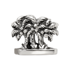Sterling Silver Reflections Palm Trees Bead