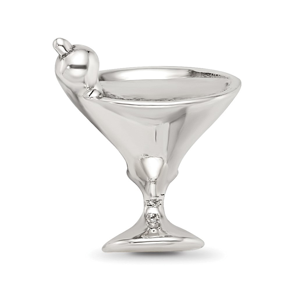 Sterling Silver Reflections Martini Bead
