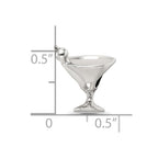 Sterling Silver Reflections Martini Bead