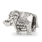 Sterling Silver Reflections Elephant Bead