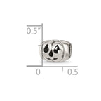 Sterling Silver Reflections Jack o Lantern Bead