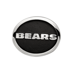 Sterling Silver LogoArt Enameled Chicago Bears NFL Bead
