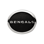 Sterling Silver LogoArt Enameled Cincinnati Bengals NFL Bead