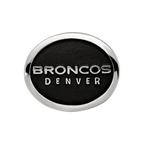 Sterling Silver LogoArt Enameled Denver Broncos NFL Bead