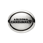 Sterling Silver Antiqued Arizona Cardinals NFL Beads